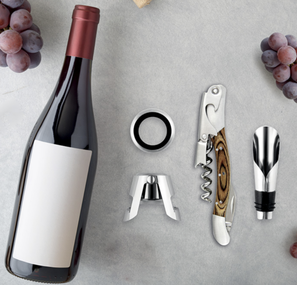 COFFRET TIRE-BOUCHON ET BOUCHON CHAMPAGNE - LEGNOART – Image 2